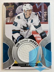 2017-18 Upper Deck UD Game Jersey Logan Couture #GJ-LC
